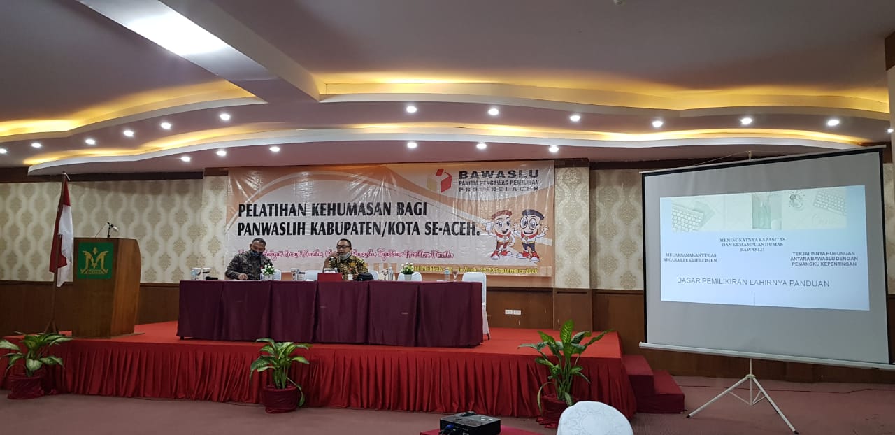 Era Milenial, Panwaslih Aceh Perkuat SDM Digitalisasi