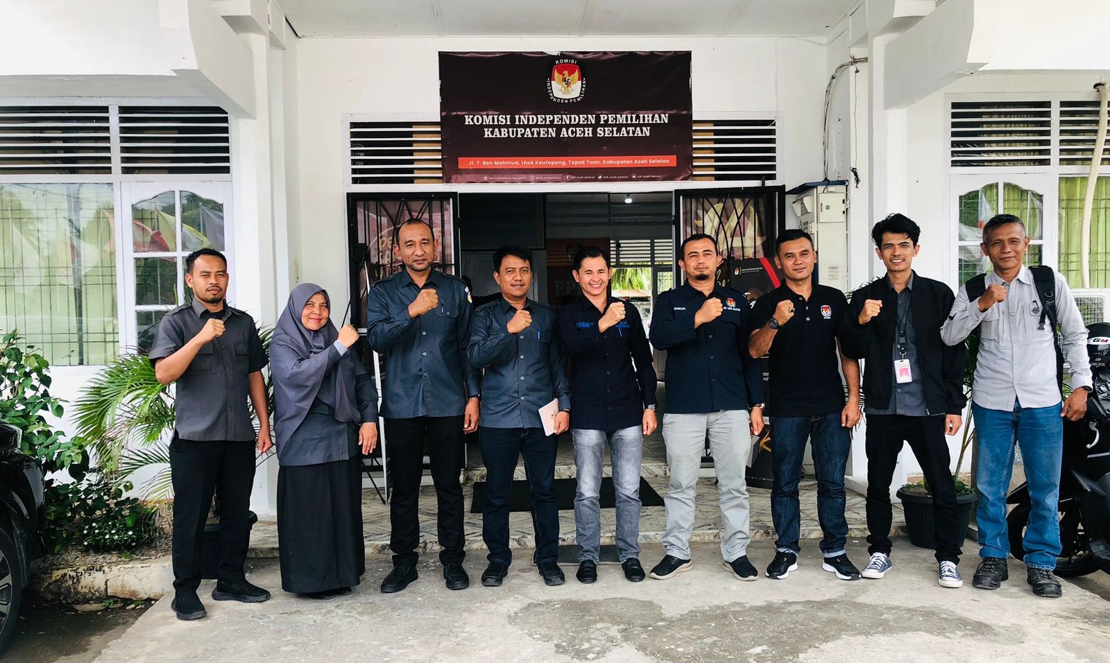 Panwaslih Aceh Selatan Melakukan Pengawasan Hari Terakhir Pencermatan Rancangan DCT di Kantor KIP Aceh Selatan