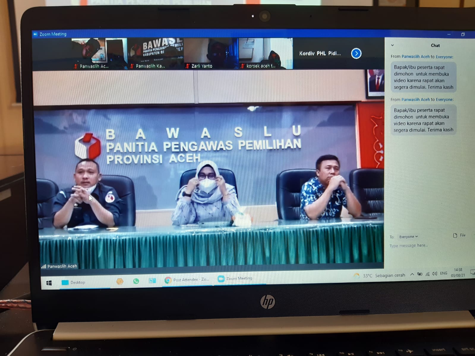 PPKM Di Perpanjang, Panwaslih Aceh Susun Jadwal Baru Pelaksanaan SKKP Di Aceh Tengah