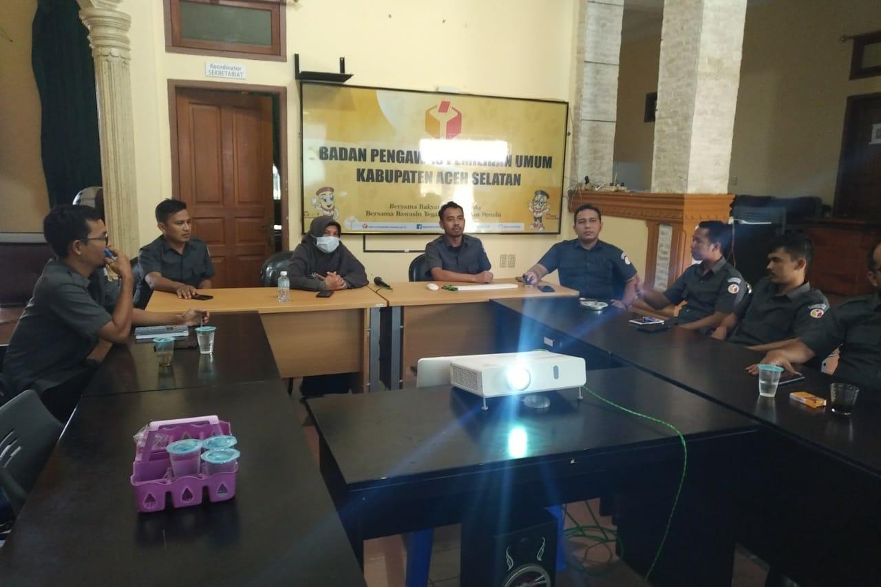 Panwaslih Aceh Selatan Lanjutkan Diskusi Terkait Rekrutmen Pengawas Ad-Hoc