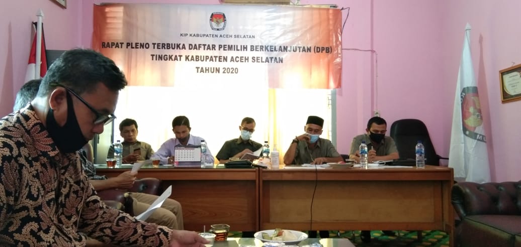 Panwaslih Aceh Selatan Awasi Pemutakhiran DPB Periode November 2020