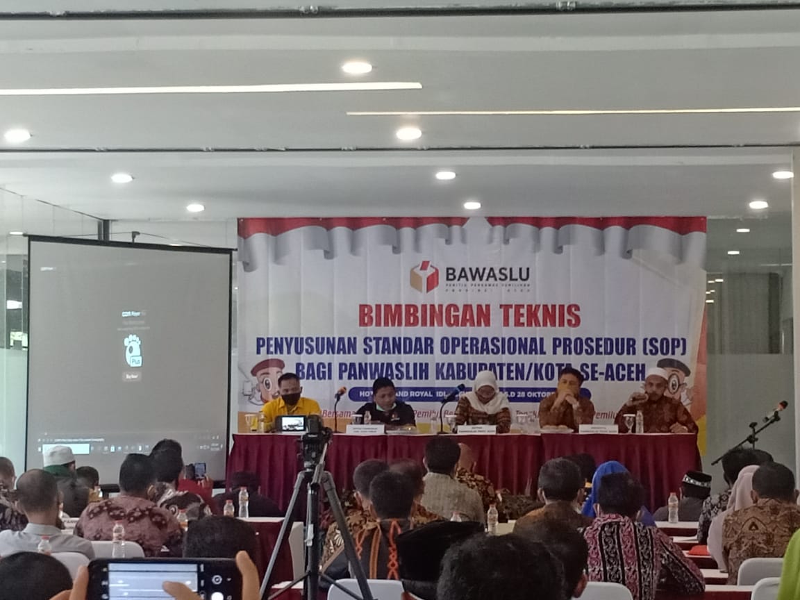 Bimtek SOP, Upaya Panwaslih untuk tingkatkan pelayanan kepada masyarakat