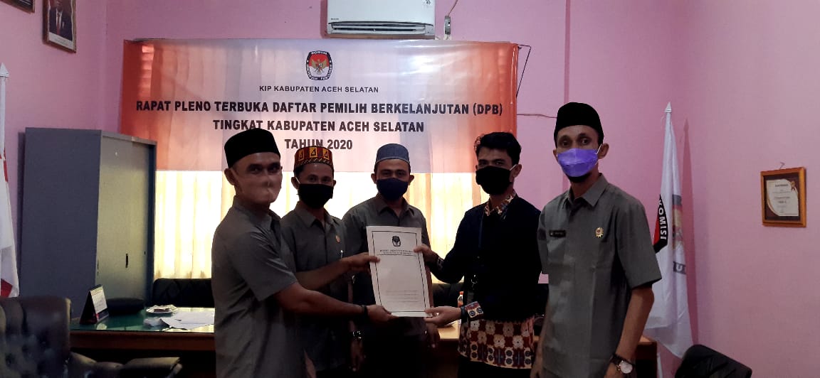 Panwaslih Aceh Selatan Awasi Pemutakhiran DPB Periode Oktober 2020