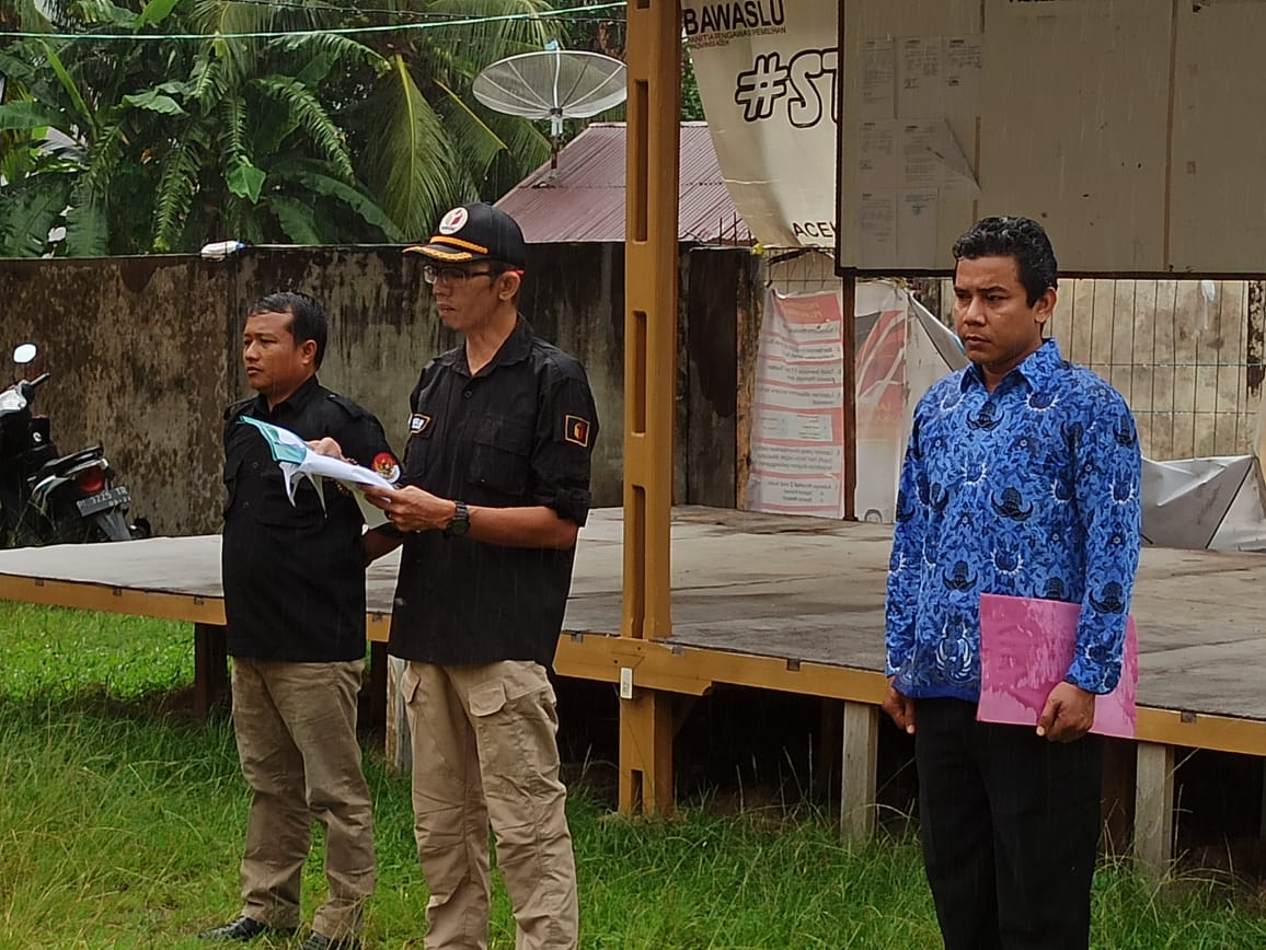 Panwaslih Aceh Selatan Melaksanakan Upacara Memperingati Hari Pahlawan ke-74, 10 November 2019