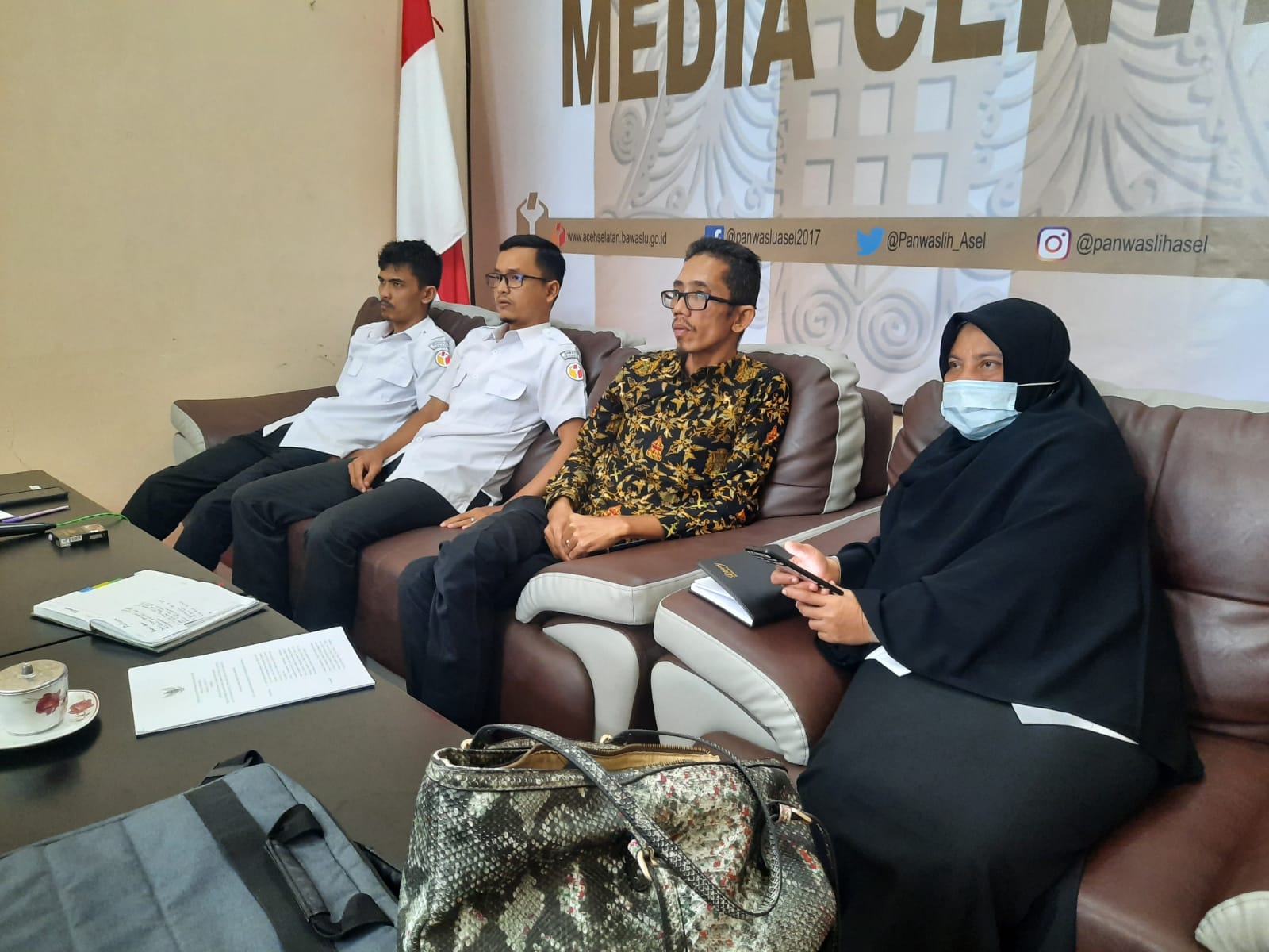 Rapat Daring Pembentukan Unit Pengelolaan Barang Dugaan Pelanggaran Pemilu dan Pemilihan