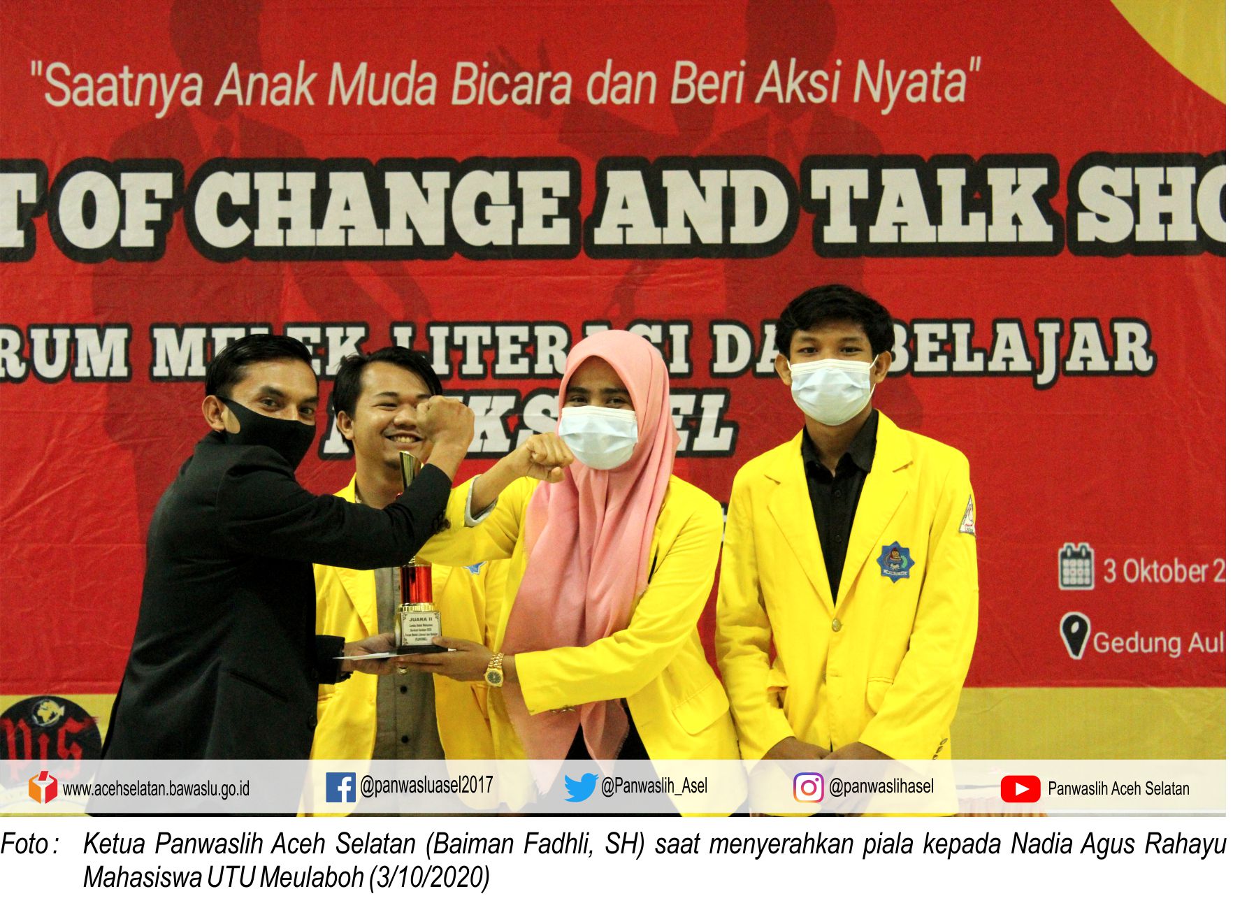 Kader SKPP Aceh Selatan Raih Juara II Debat Mahasiswa