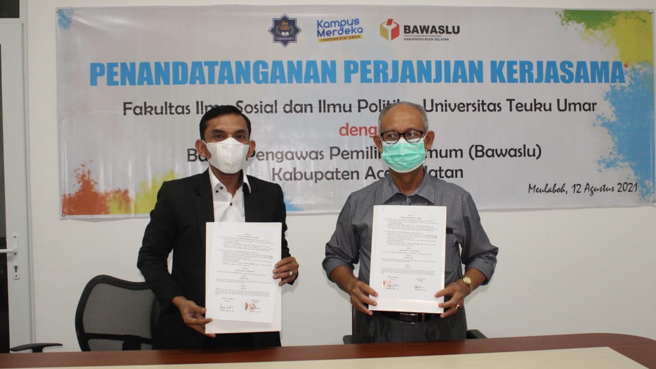 Panwaslih Aceh Selatan Jalin Kerjasama Dengan Fisip UTU Bangun Demokrasi Maju