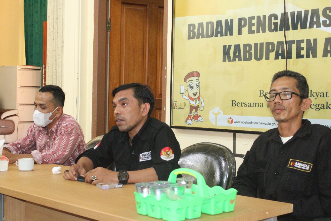 Peningkatan Kapasitas Panwaslih Aceh Selatan Dalam Penanganan Pelanggaran Etik Pengawas Ad Hoc