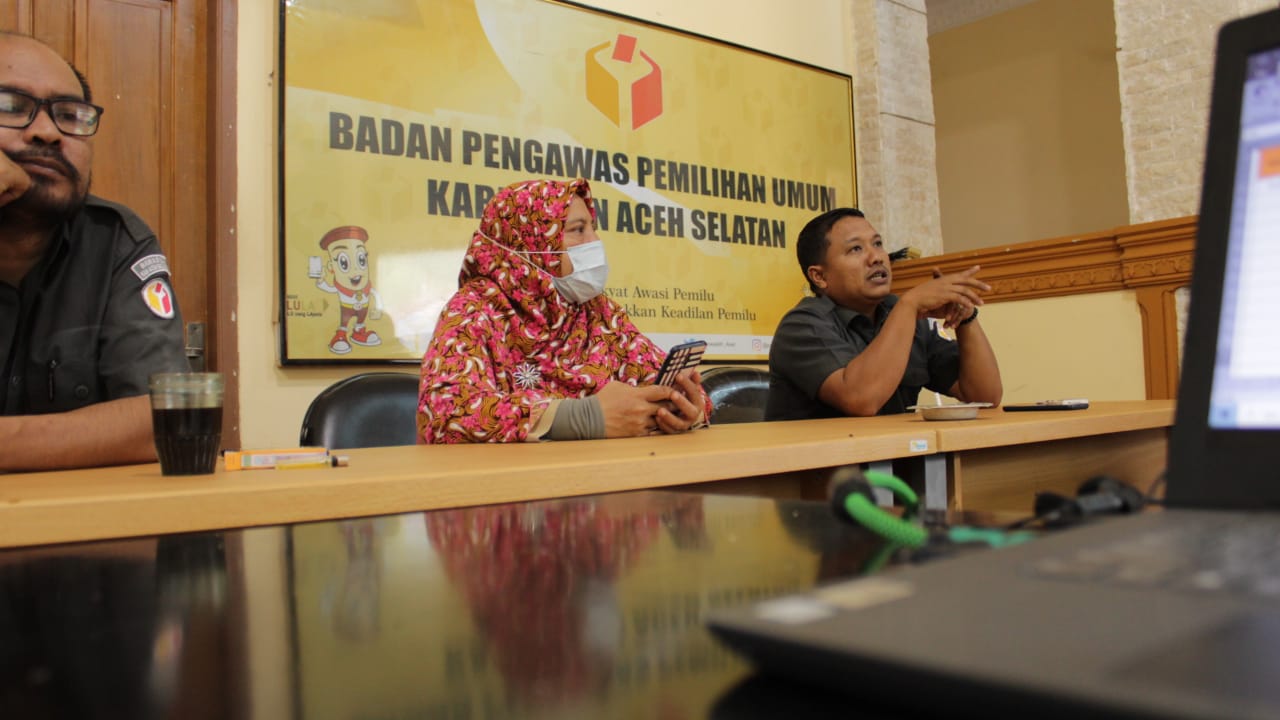 Panwaslih Aceh Selatan Susun Rencana Kegiatan Semester II Tahun 2021
