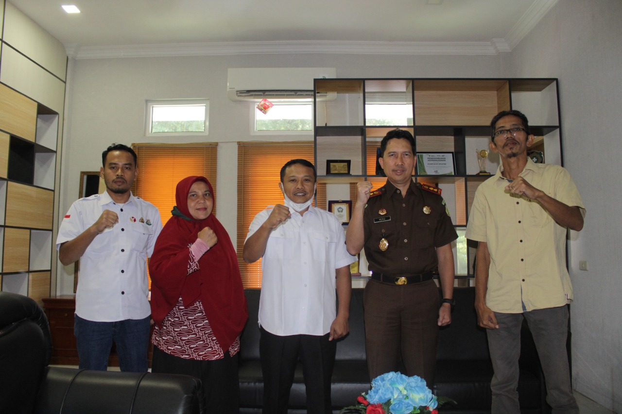 Koordinasi Dengan Kejari, Zarli Yanto : Kita Tingkatkan Kapasitas Penanganan Pelanggaran