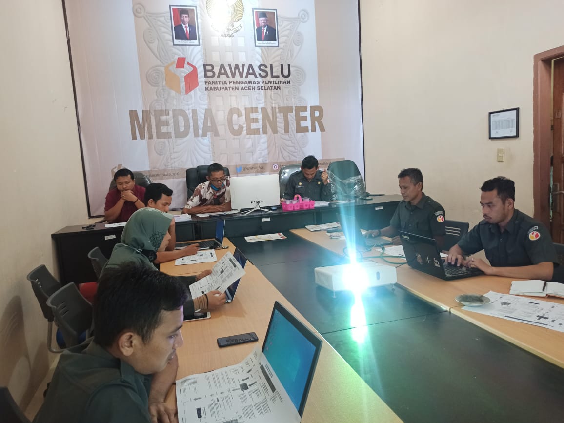 Simulasikan SIPS, Panwaslih Aceh Selatan ingin tingkatkan pelayanan penyelesaian sengketa pemilihan