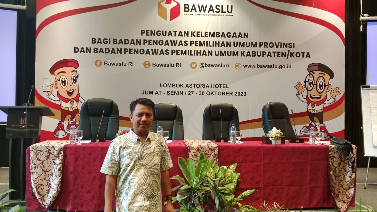 Ketua Panwaslih Aceh Selatan Ikuti Kegiatan Di Lombok Nusa Tenggara Barat