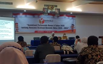 Wudujkan Visi Misi Bawaslu, Panwaslih Aceh Sosialisasikan Renstra 2020-2024
