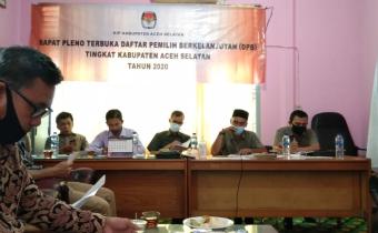 Panwaslih Aceh Selatan Awasi Pemutakhiran DPB Periode November 2020