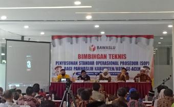 Bimtek SOP, Upaya Panwaslih untuk tingkatkan pelayanan kepada masyarakat