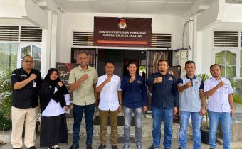 Panwaslih Aceh selatan Lakukan Koordinasi dengan KIP Aceh Selatan