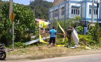 Panwaslih Copot APK Salahi Aturan di Tapaktuan