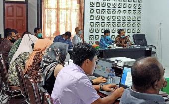 Koordiv SDM Panwaslih Aceh Selatan Hadiri Rapat Teknis Pelaksanaan Rencana Kerja Tahap Empat
