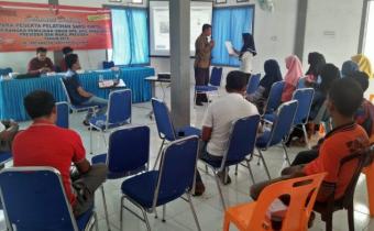 Panwaslu Kecamatan Labuhanhaji Timur Latih Saksi Partai Peserta Pemilu 2019