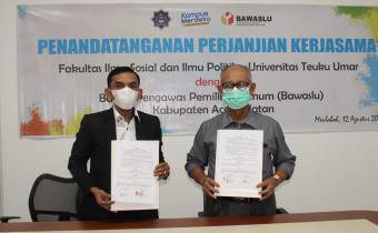 Panwaslih Aceh Selatan Jalin Kerjasama Dengan Fisip UTU Bangun Demokrasi Maju