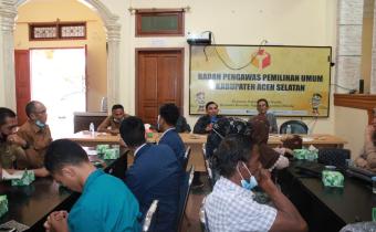 Panwaslih Aceh Selatan Gelar Workshop Pembentukan Gampong Demkorasi