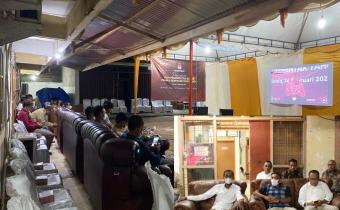 Ketua Panwaslih Aceh Selatan Saksikan Peluncuran Hari Pemungutan Suara Pemilu 2024