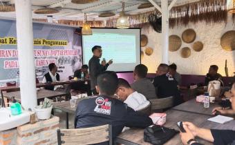 Panwaslih Aceh Selatan Gelar Rakernis Pemutakhiran dan Penyusunan Daftar Pemilih Pemilu 2024