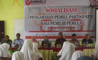 Panwaslih Aceh Menggelar Sosialisasi Pengawasan Pemilu Partisipatif Bagi Pemilih Pemula