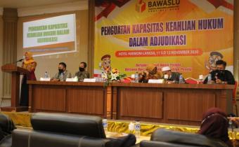 Panwaslih Aceh Perkuat Keahlian Hukum Jajaran Pengawas Pemilu