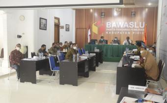 Panwaslih Aceh Lakukan Monitoring dan Evaluasi Realisasi Anggaran Semester I tahun 2021