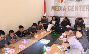 Perkuat TIM Humas, Panwaslih Aceh Selatan Gelar Pelatihan Jurnalistik dan Fotografi
