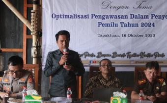 Bukan Hanya Mengawasi, Bawaslu Merupakan Pintu Masuk Laporan Tindak Pidana Pemilu.