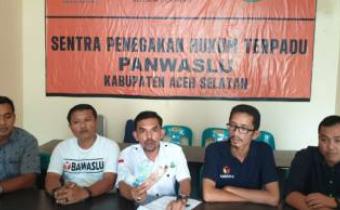 Timses Caleg DPRA dan DPRK Terjaring OTT Panwaslih Aceh Selatan