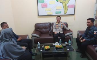 Panwaslih Aceh Selatan Terima Kunjungan Kapolres Aceh Selatan